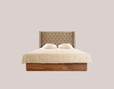 Chesterfield with Wings Headboard